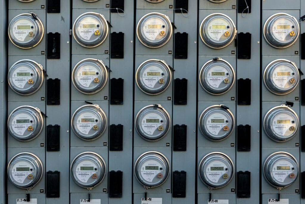 Electricity meter used to measure NAMA tariff consumption in Oman